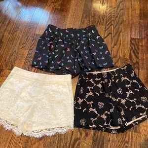 Express shorts